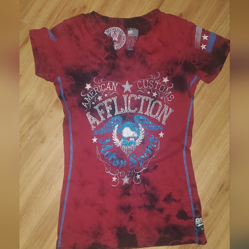 AFFLICTION ,X SMALL  Ty Dye